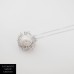 925 Sliver Fresh Water Pearl Coral shape Pendant
