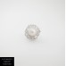 925 Sliver Fresh Water Pearl Coral Shape Ring